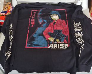 VINTAGE ghost in the shell large long-sleeved shirt
