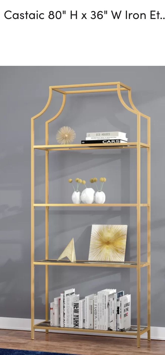 Etagere Bookshelf/ Display Shelf
