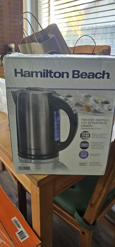 Hamilton Beach kettle 1.7 Liters