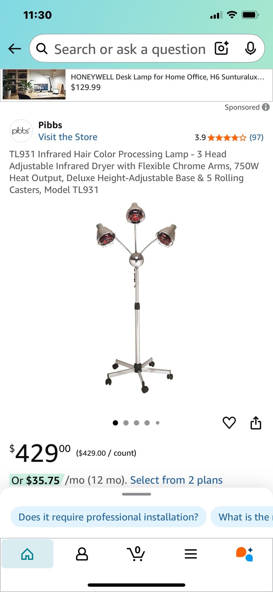 Infrared Processing Lights 