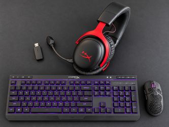 Gaming Setup Bundle ā HyperX Headset + RGB Keyboard + Wireless Mouse