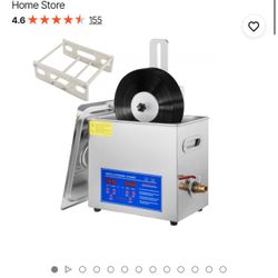 VEVOR Ultrasonic Cleaner 6L Ultrasonic Vinyl 