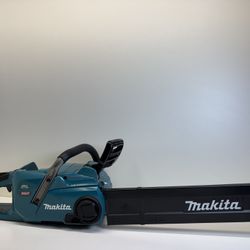 Brand New Makita XGT 18 in. 40V max Brushless Electric Cordless Battery Chainsaw (Tool Only)