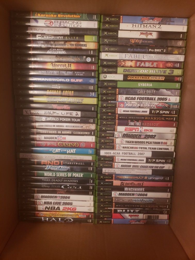 Xbox GAMES/4 for $26 or $13 a Piece!!!