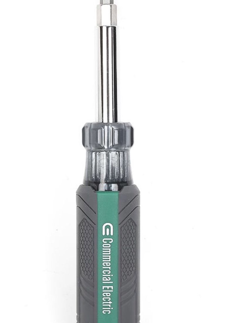 Commercial Electric Multi-Bit Screwdriver and Nut Driver