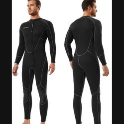 Men’s Wetsuit With Front Zipper 