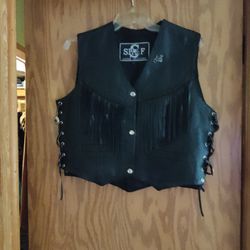 Women's Black Leather Jacket