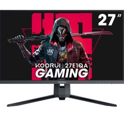 KOORUI 27-inch Gaming Monitor  Black