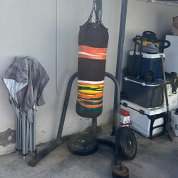 Punching Bag And Stand