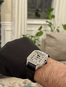 VVS Icedout / Diamond Tester Certified/ Men’s Watch