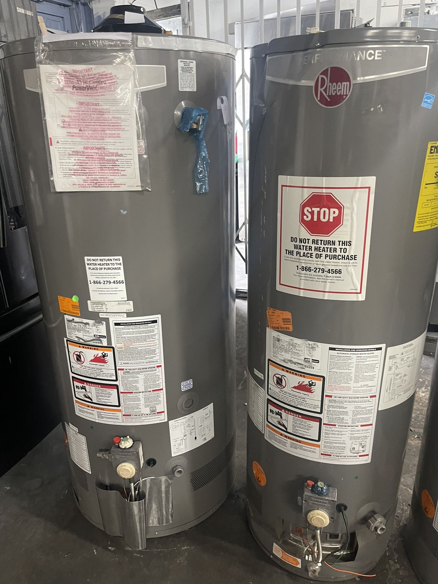 Water Heater Gas