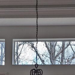 Bronze Wrought iron Chandelier 