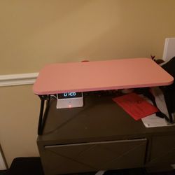 Excellent Condition Laptop Table Pink