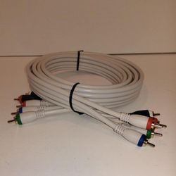 AV Component RGB Digital Audio Video Link HDTV 6ft TV Television Monitor Cable