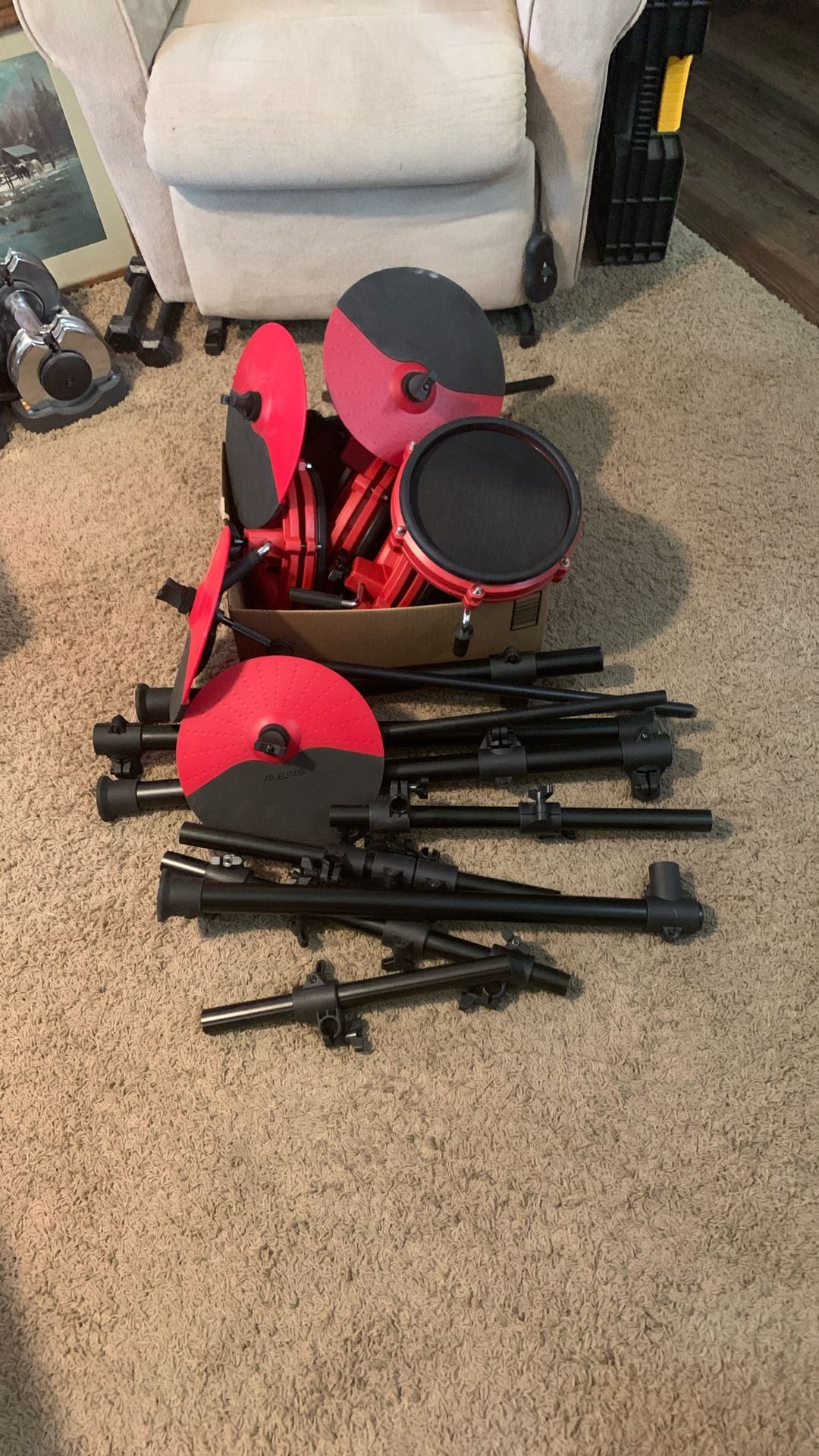 Alesis Electronic Drums Cymbals Connecting Rods