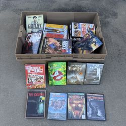 Bin Full Of DVDs 