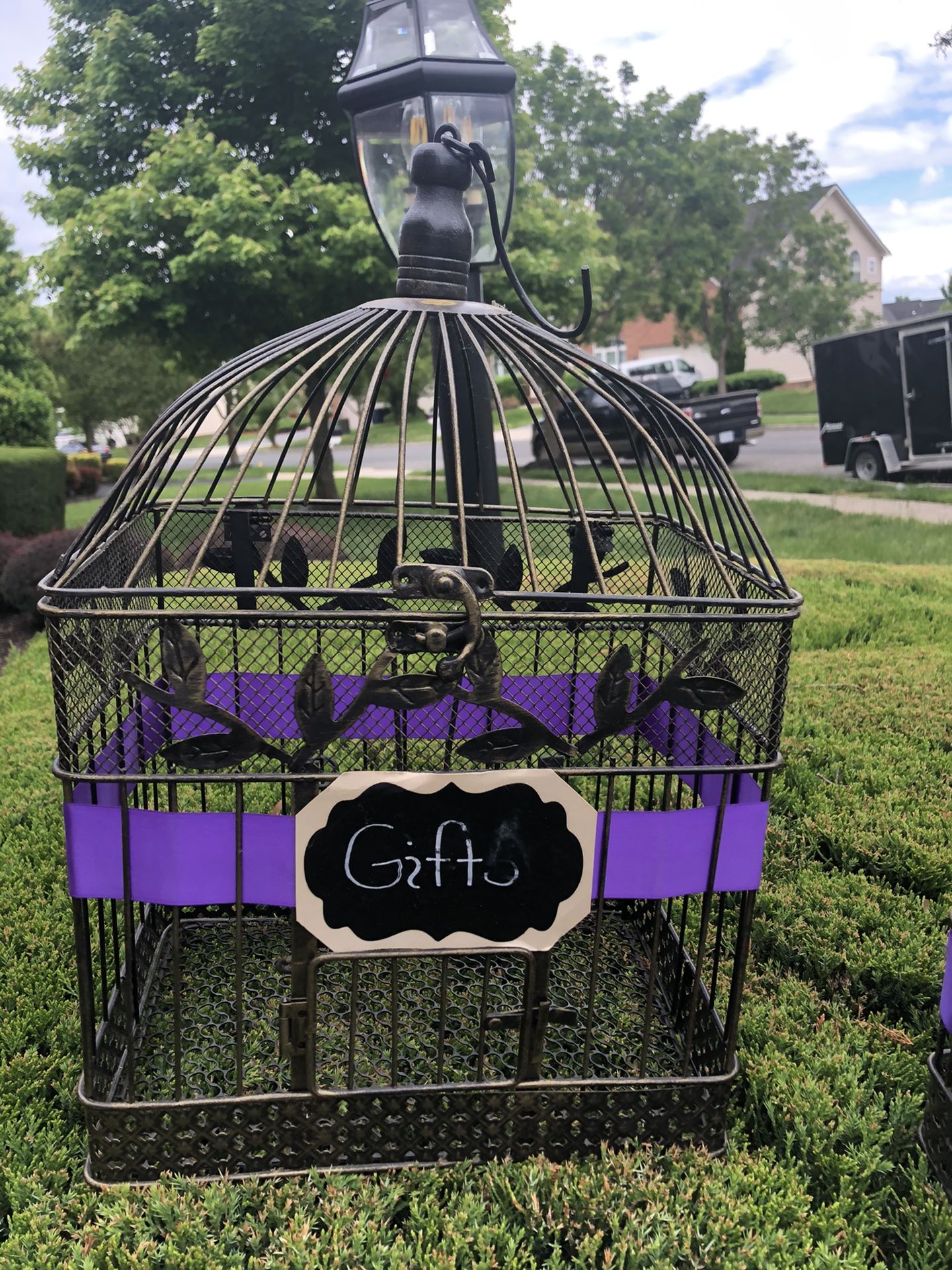 Wedding gift bird cages or just bird cage