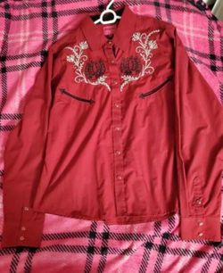 Western Rodeo Men Long Sleeves Shirts