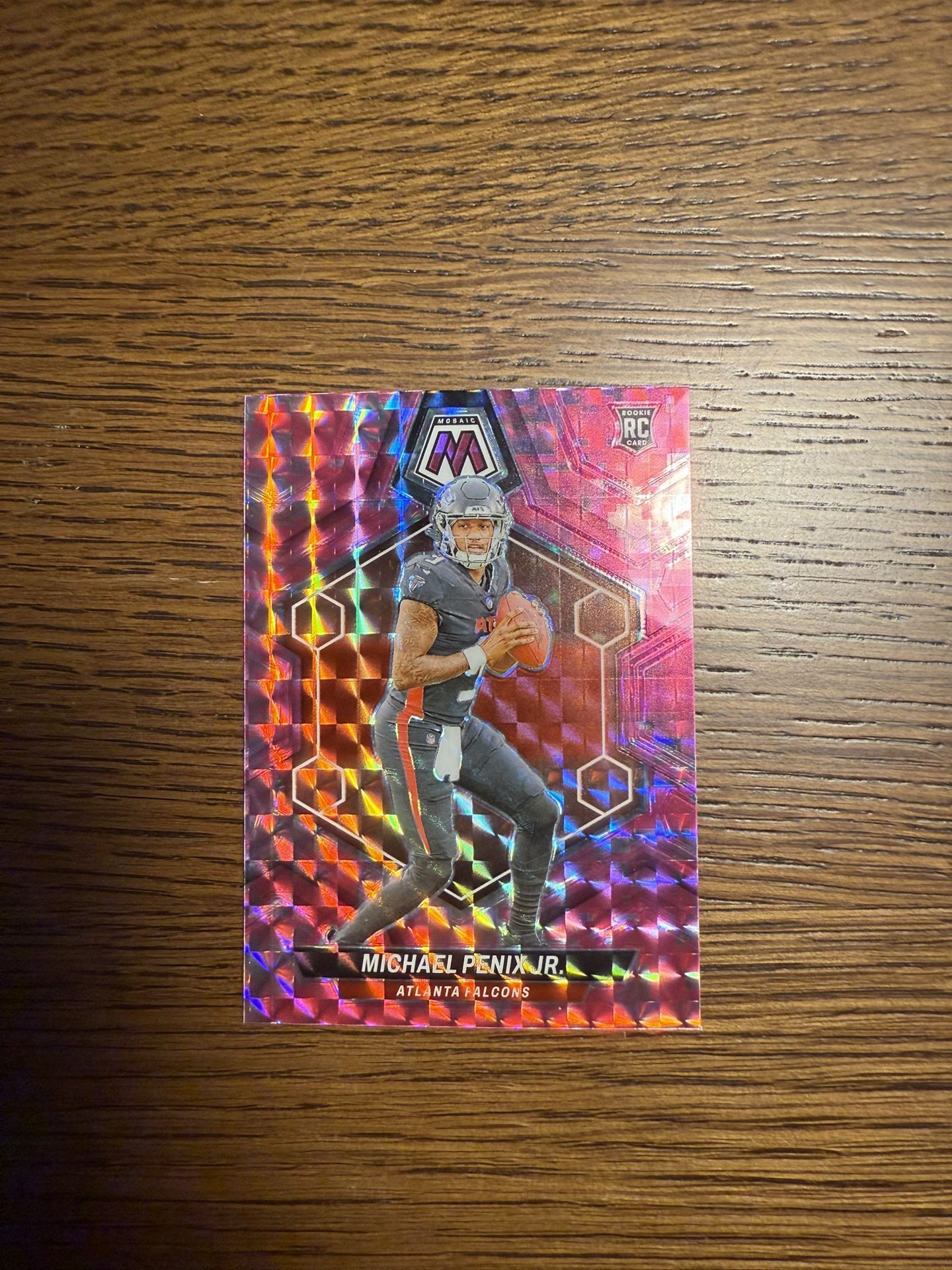 MICHAEL PENIX JR ROOKIE PINK CAMO MOSAIC