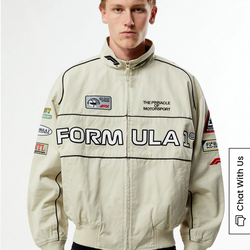 Brand new pacsun formula one 1 jacket xl