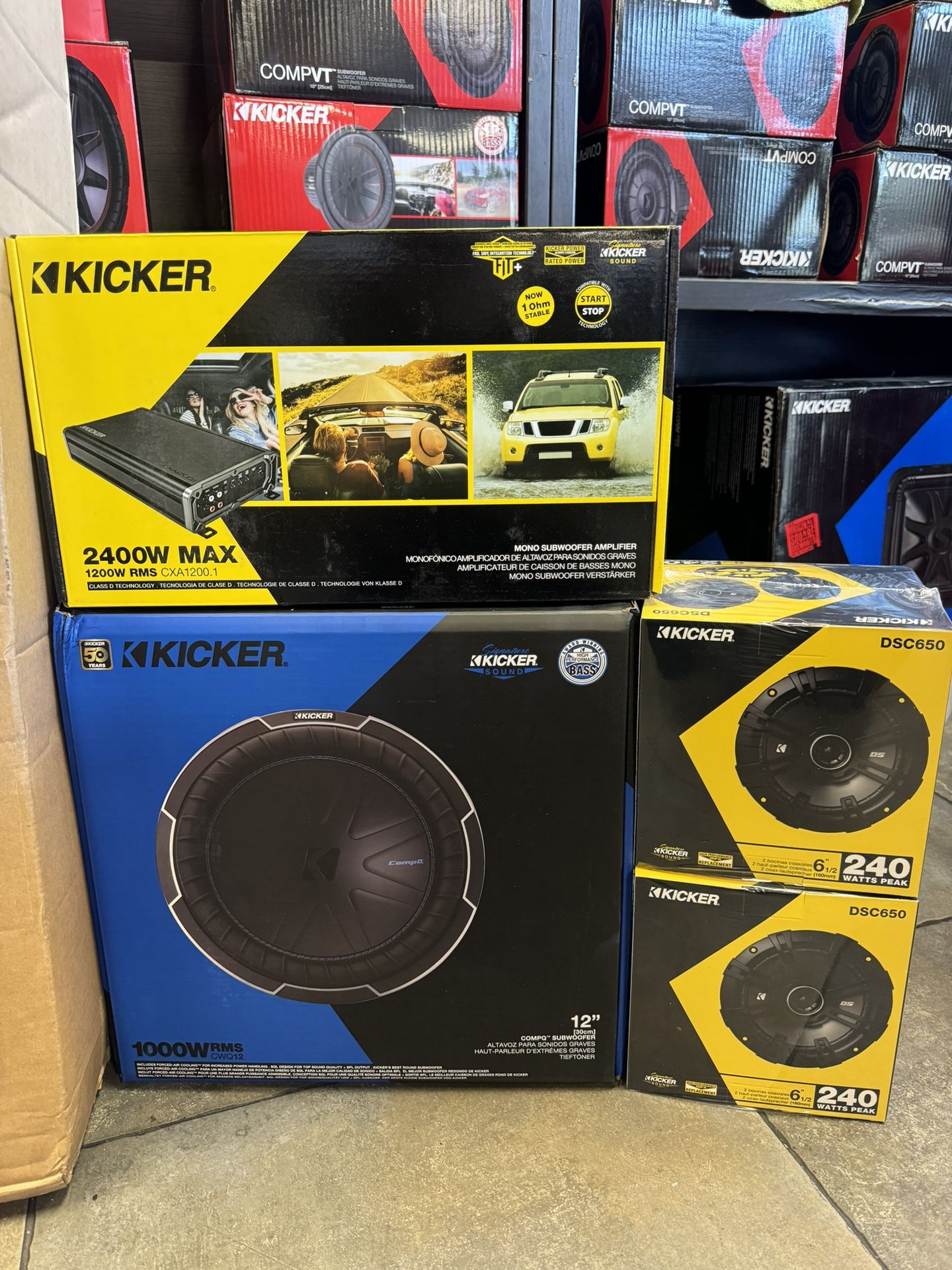 Audio Sound System Package Deal