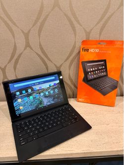 Kindle fire 10 HD and keyboard