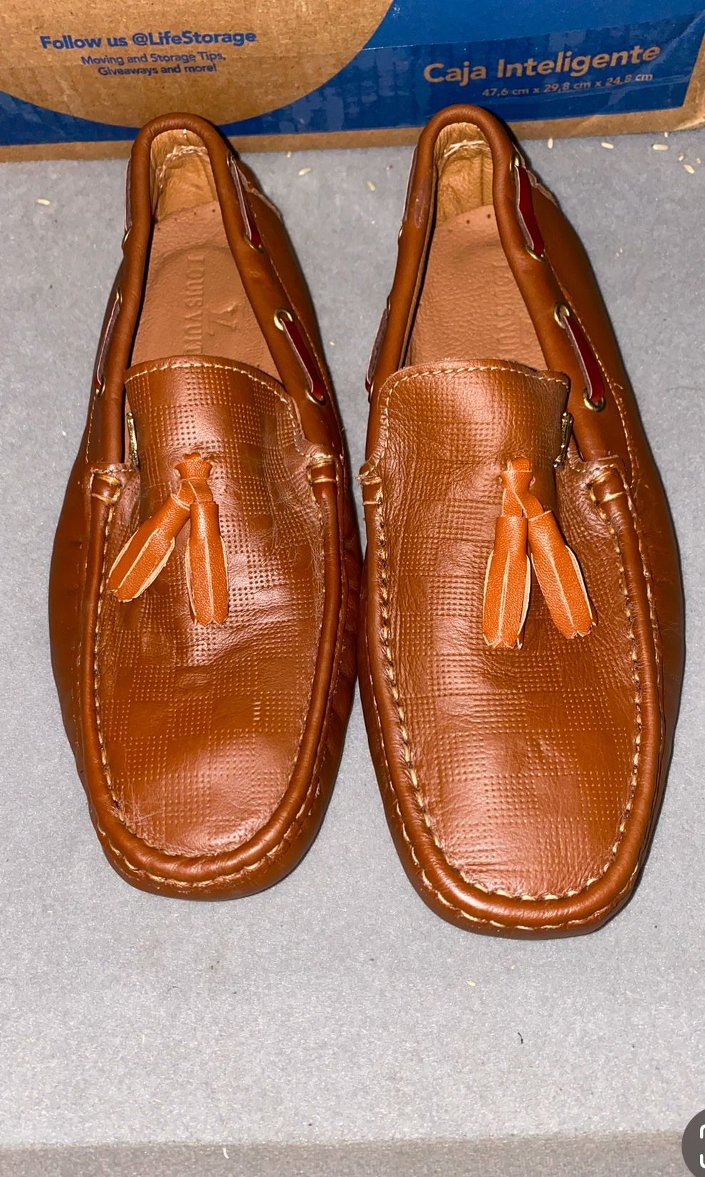 LOUIS VUITTON Leather Loafers 👞