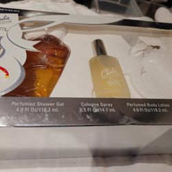 Revlon Charlie White 2-piece fragrance gift set featuring a perfumed shower gel and  cologne spray 