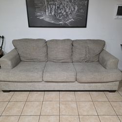 Brown sofa