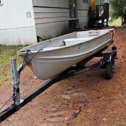 Metal 14 Foot Boat 