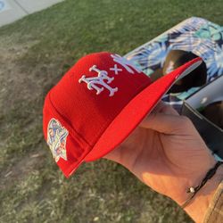 Red Yankee Fitted 3/8