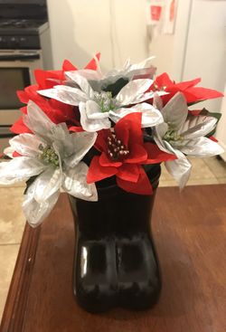 Floral Pens - Poinsettia Holiday pens