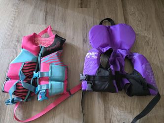 Child Children Kids Life Jackets Pfd Personal Flotation Device