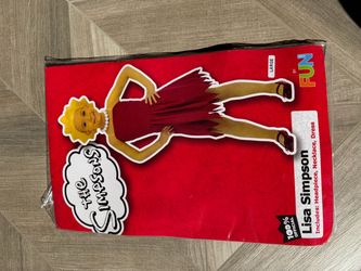 Lisa Simpson costume girls size large