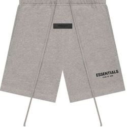 BRAND NEW ESSENTIALS DARK OATMEAL SHORTS