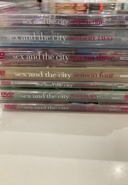 Complete seasons of sex and the city 1-6 plus sealed movie