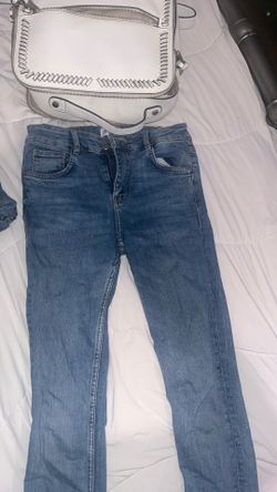 Zara Blue Skinny Jeans
