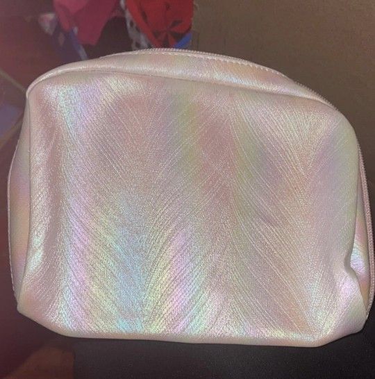 Women's Iridescent Cosmetic Bag