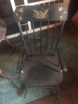Antique little rocking chair