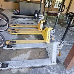 Cheap Pallet Jacks $199 -229ea Must Pick Up $$
