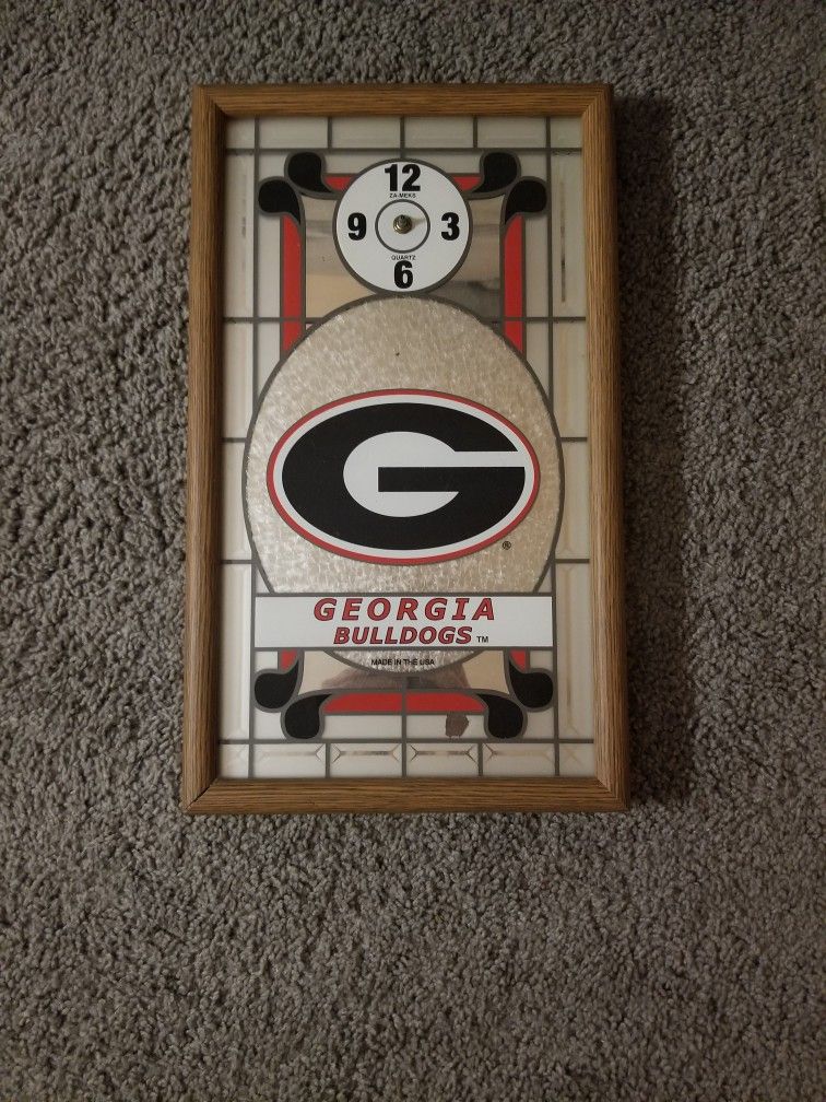 Georgia bulldogs Clock