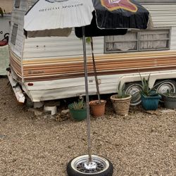 Vintage Table Umbrella 