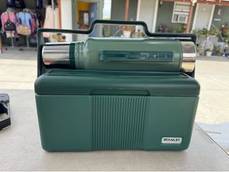 New!! Stanley Classic Lunch Box Combo 7qt / 1.1qt Green (Never Used)