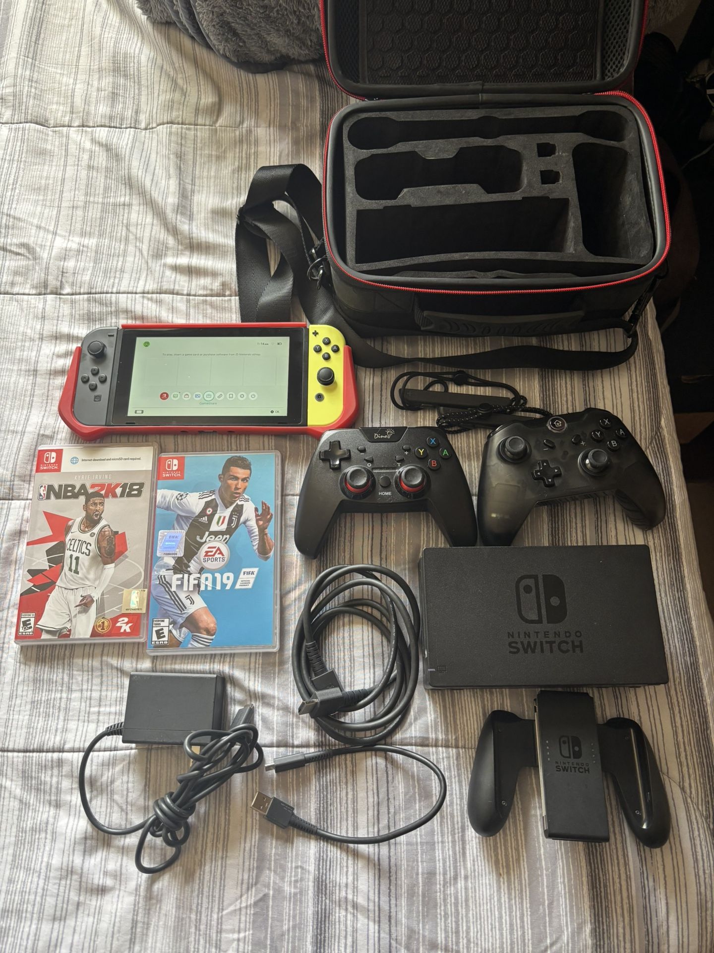 Like New Nintendo Switch V2 Bundle!