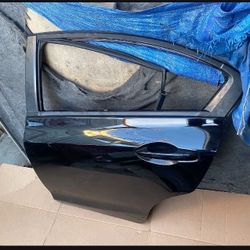 Honda Civic Door Left Rear Shell  Black 