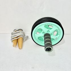 Jumprope & Ab Roller Wheel Workout 