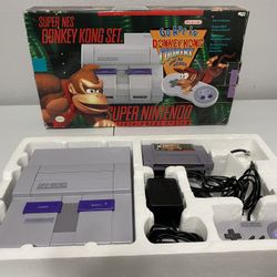 Super Nes Donkey Kong Set