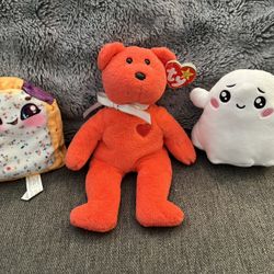 Ty Bear, Lankybox Ghost, Pop Tart Plushie