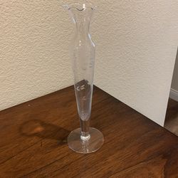 Princess House Crystal Bud Vase 