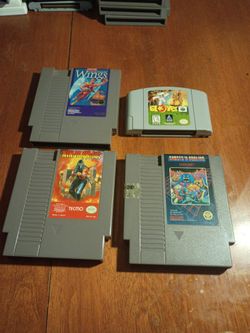 Nintendo NES games $15 each pick up in Glendale cleaning test